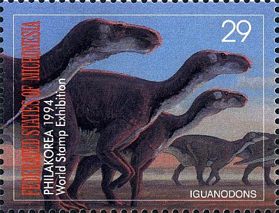 1994 - Динозаввры. PHILAKOREA'94