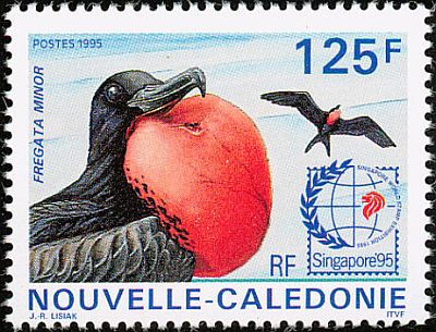 1995 г. - Филателистическая выставка в Сингапуре.