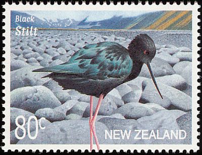 2000 г. - Птицы. Совместный выпуск Новая Зеландия - Франция 