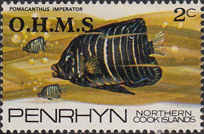 1978 - Рыбы - надпечатка OHMS 